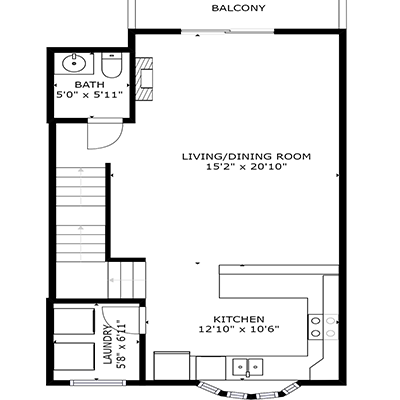 The Reserves 2 BDRM Townhome